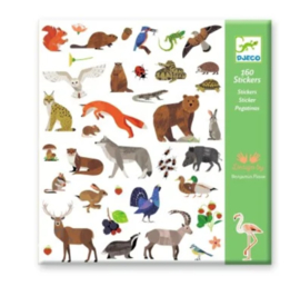 Djeco - stickers - Fauna DJ09285