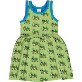 Maxomorra Spin Dress Picnic Grasshopper