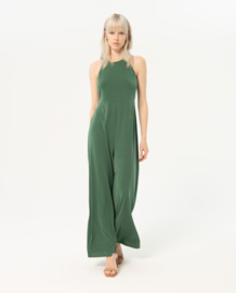 Surkana Strapless Jumpsuit and Wide Trousers Kakhi 524ESAL818