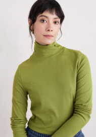 Seasalt - Hazel Rib Top- Dark Citron