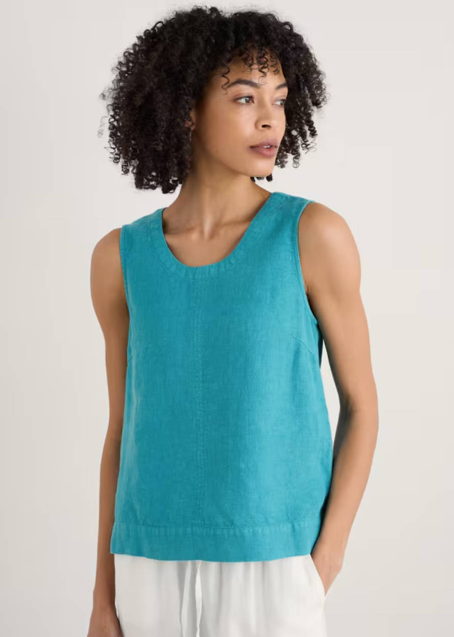 Seasalt Lighthouse Station Vest -Azurite
