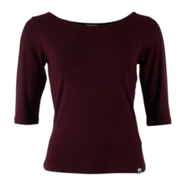 Chills&Fever shirt Lina -Wine