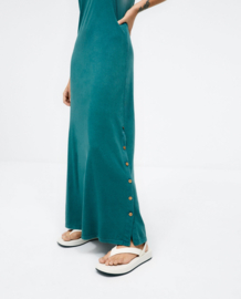 Surkana Long Dress With Staps Khaki  523TILI716