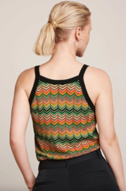King Louie  Sofie Top Penny Zigzag