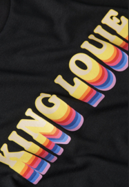 King Louie  Logo Tee Placement Print-Black