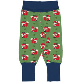Maxomorra rib pants Fox