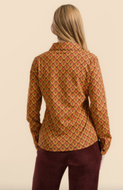 LaLamour-Sara Blouse-Retro Flower