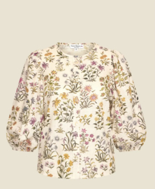 Very Cherry - Betsy Blouse- Cottage Field