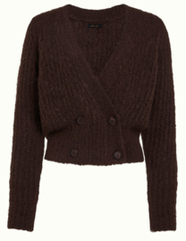 King Louie  Fiora Cardi Hollow-Rum Brown