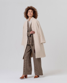 Surkana Wide -Leg Trousers with Fitted waist  566XIJA513