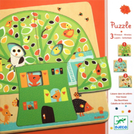 Djeco puzzel - chez-nut DJ01481