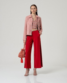 Surkana  Wide Pants-Red  -516HIRO515