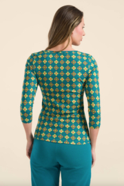 LaLamour-LynnTop 3/4 Sleeve- Vintage Fever