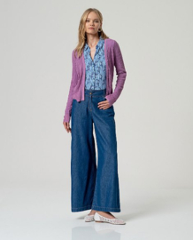 Surkana  Wide Leg Pants-Blue  516INCA525