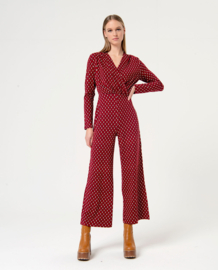 Surkana Crossover Jumpsuit Red 554MEVI818