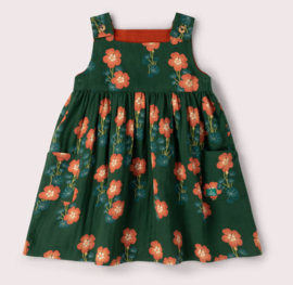 Little Green Radicals-Orange Blooms Reversible Dress