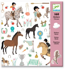 Djeco - stickers - horses DJ08881