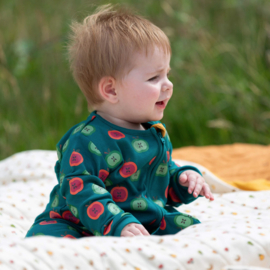 Little Green Radicals-Apple P{icking Organic Babygrow