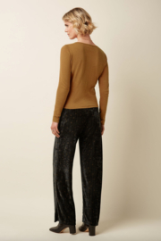 King Louie  Cardi roundneck Cocoon - Maple Orange