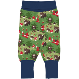 Maxomorra pants rib Forest