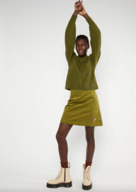 Blutsgeschwister Skirt-Dreamy Eyes-Dense Forest Khaki