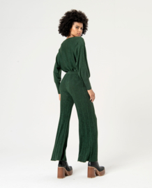 Surkana Wide Trousers Green 554NEXU533