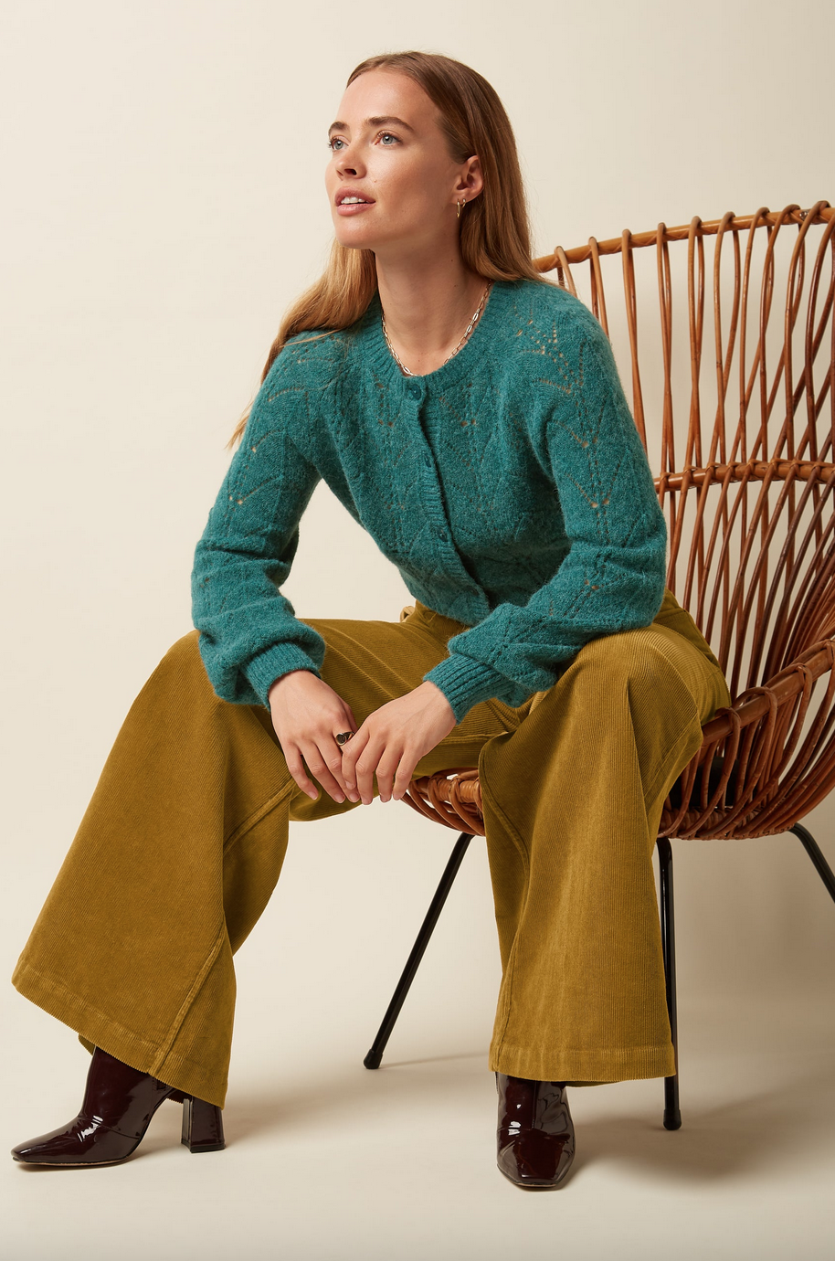 King Louie Peppa Pants Corduroy-Golden Brown