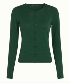 King Louie  Cardi roundneck Cocoon - Forest Green