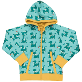 Maxomorra Cardigan Hood Reversible Tales Dragon