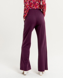 Surkana Wide Pants With Back Darts Purple 563ESRO513