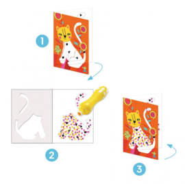 Djeco-Knutsel pakket +18m -Petits Points DJ00081