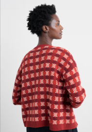 Seasalt Kensa Cardigan-Circlet Deep Rust Chalk