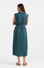 LaLamour-Nikki Dress-Crincle Petrol