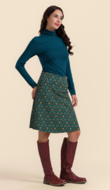 LaLamour-Esmée Skirt - Barock Flower Green