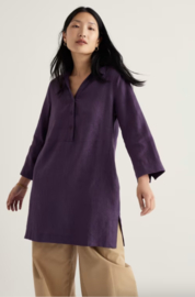 Seasalt  Early Sun Tunic- Dark Violet