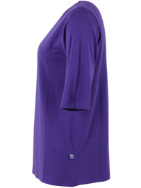 Danemanna Modal Tee- Shy Purple