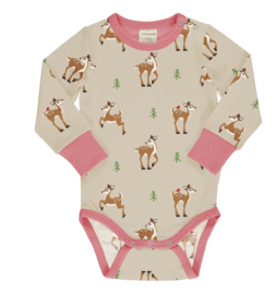 Maxomorra body longsleeve Fawn