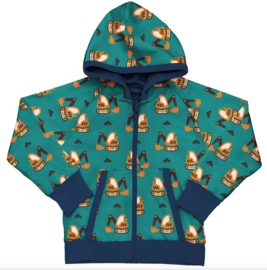 Maxomorra Cardigan Hood Reversible Excavator