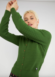 Blutsgeschwister vest-Save the Brave- Mushroom Green Knit