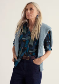 Seasalt  Larissa Shirt -Paint Texture Maritime