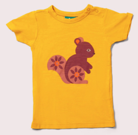 Little Green Radicals- T-shirt Golden Squirrel