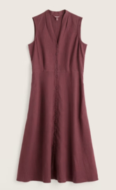 Seasalt Carved Wood Sleeveless Dress -Cacao