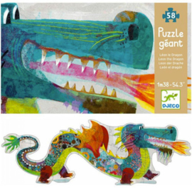 Djeco grote puzzel  -  Leon de draak DJ07170