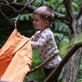 Little Green Radicals- Little Robin Organic set T-shirt en broek