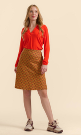 LaLamour-Esmée Skirt Retro Flower