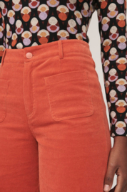 Surkana Wide trousers with patch pockets Orange 552LIRI527