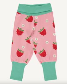 Maxomorra rib pants Raspberry