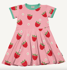 Maxomorra Circle Dress-Raspberry