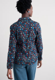 Seasalt  Larissa Shirt -Dye Strokes Dark Lugger