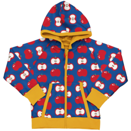 Maxomorra cardigan reversible Farm Apple